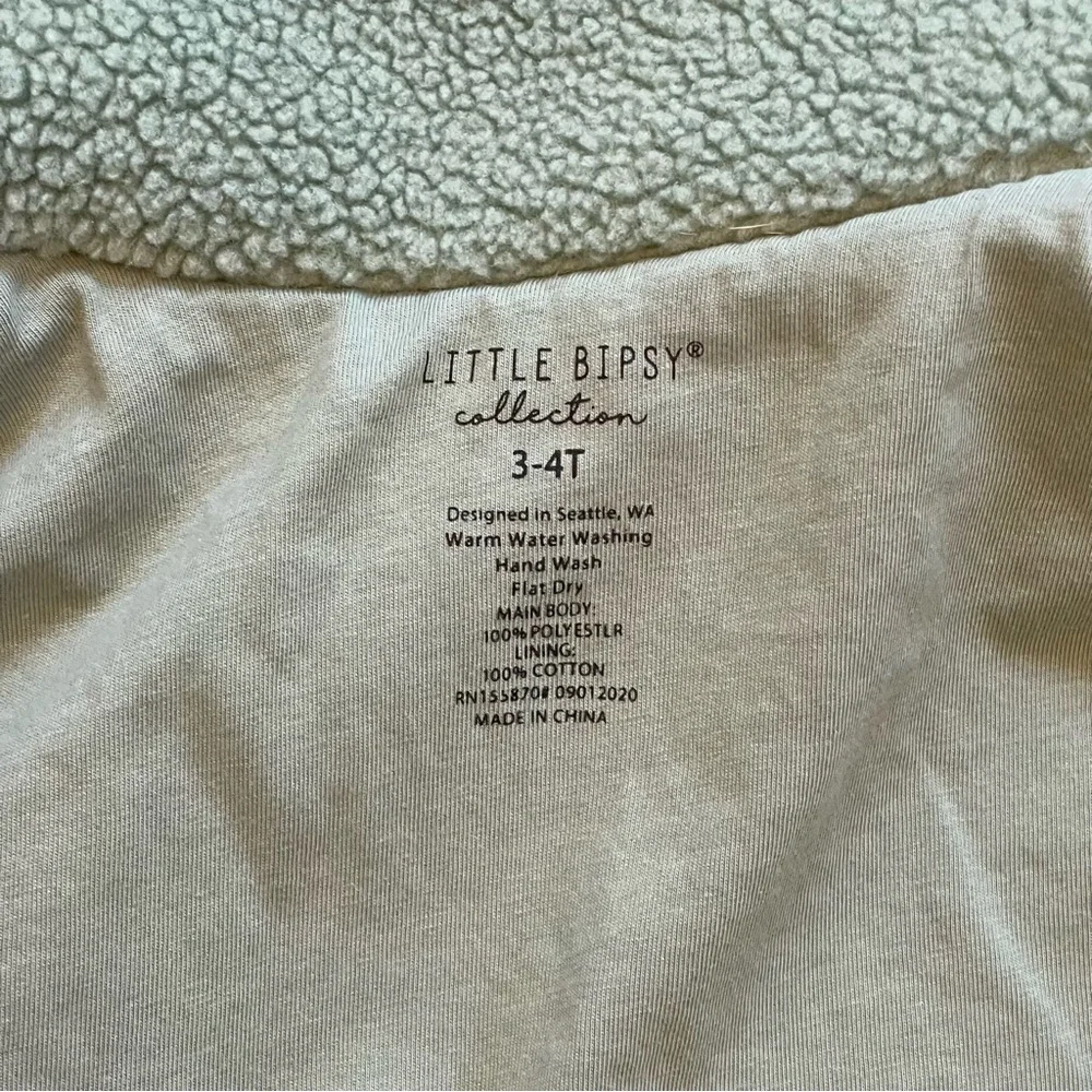 Little Bipsy | Sherpa Jacket | Size: 3-4T